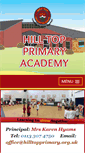 Mobile Screenshot of hilltopprimary.org.uk